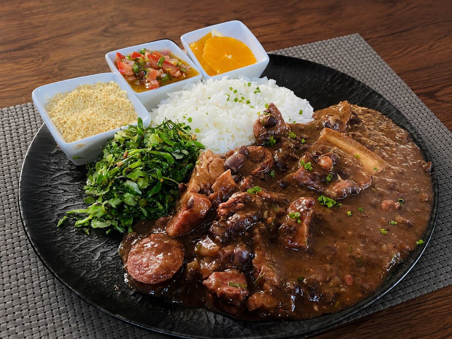 Feijoada brasileira do PONTOCOM Sabores